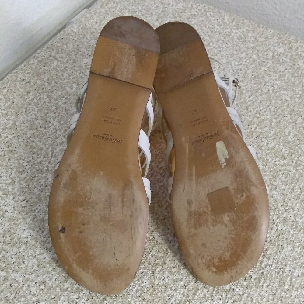 YSL Yves Saint Laurent Gladiator Sandals. - Picture 2 of 8